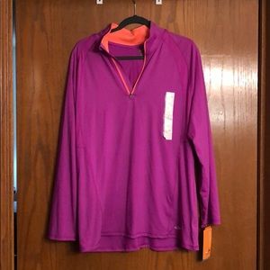 C9 Semi-Fitted Duo Dry Max LS quarter zip